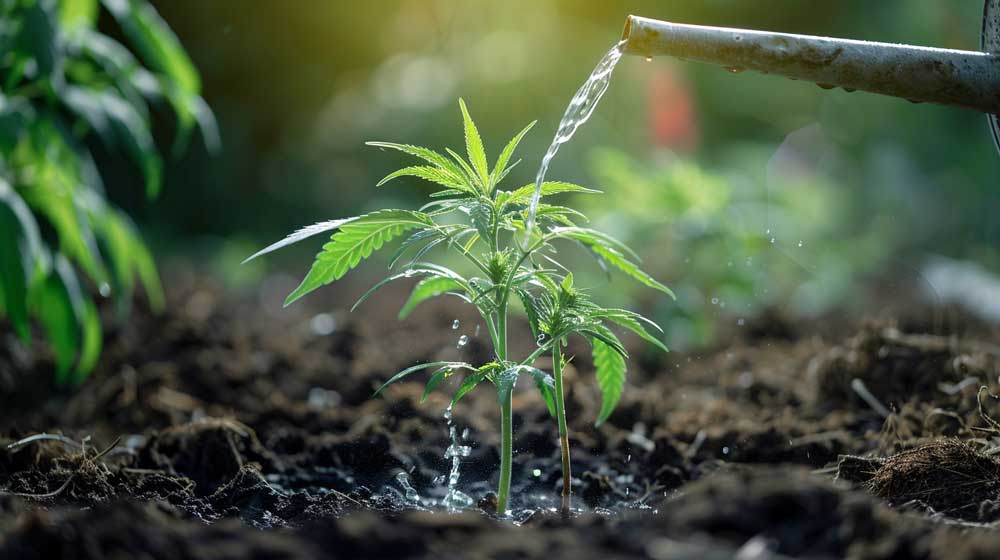 Angießen von Stecklingen